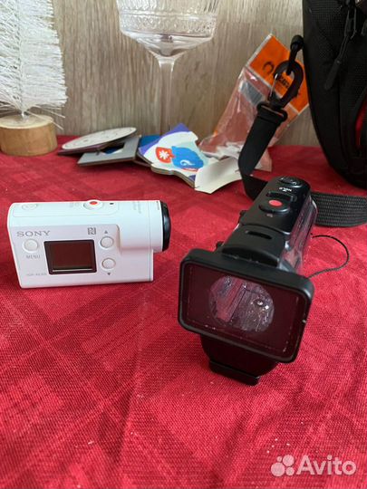 Экшн камера sony hdr as300