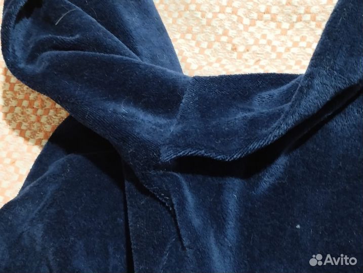 Брюки спортивные велюр