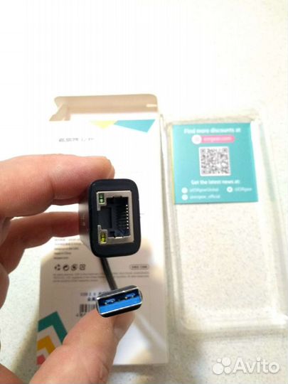 Ethernet адаптер 1000 Мбит/с USB3.0