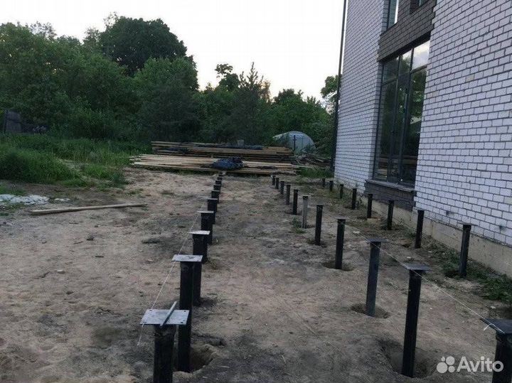 Винтовые сваи с доставкой