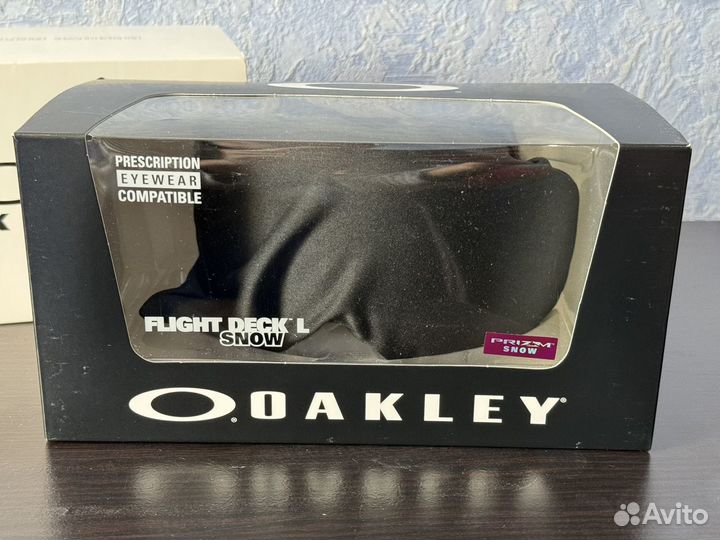 Маска Oakley flight deck L Prizm Sapphire