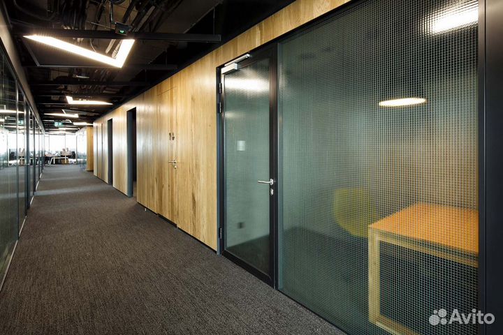 Стеклянные перегородки любой толщины