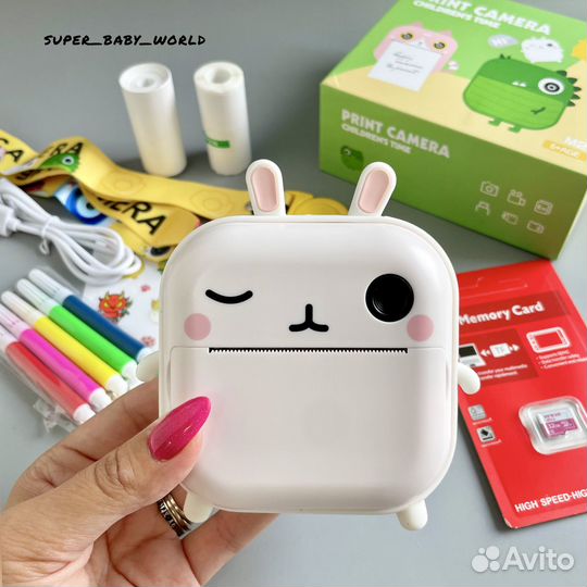 Фотоаппарат мгновенной печати «Зайчик»