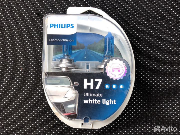Галогеновые лампы h7 philips