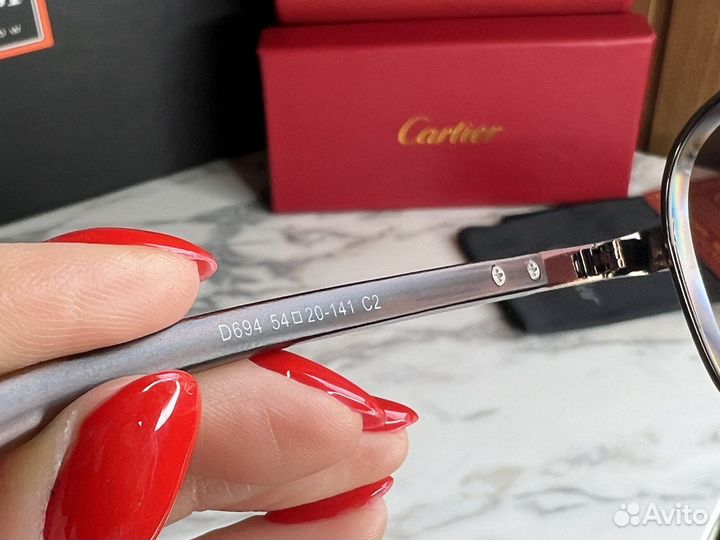 Мужские очки Cartier солнцезащитные