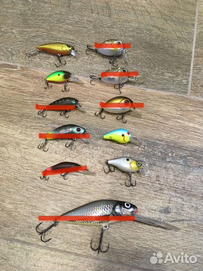 Воблеры б/у