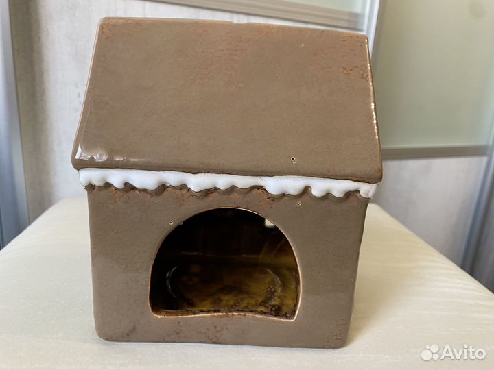 Керамический домик подсвечник IB laursen