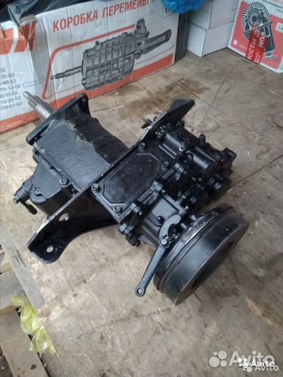 Коробка передач с раздаткой УАЗ 452 в сборе