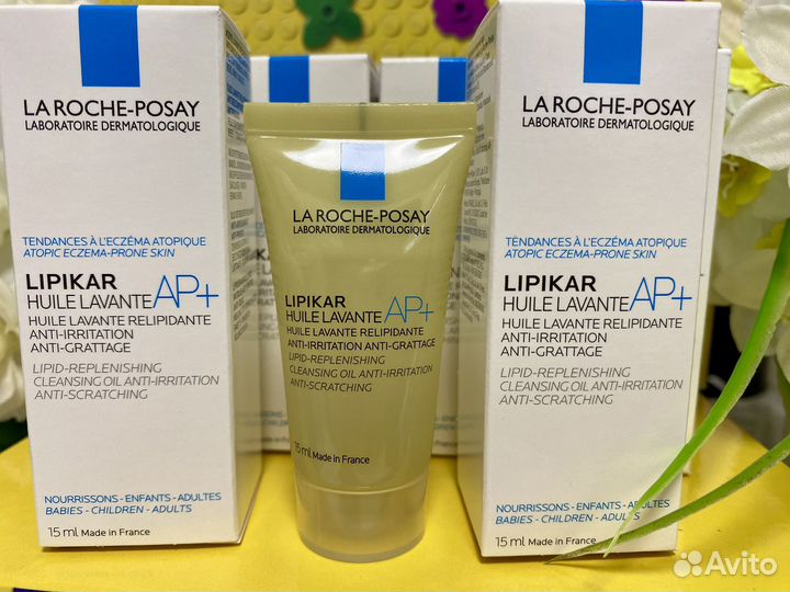 La roche posay lipikar huile lavante AP+ масло