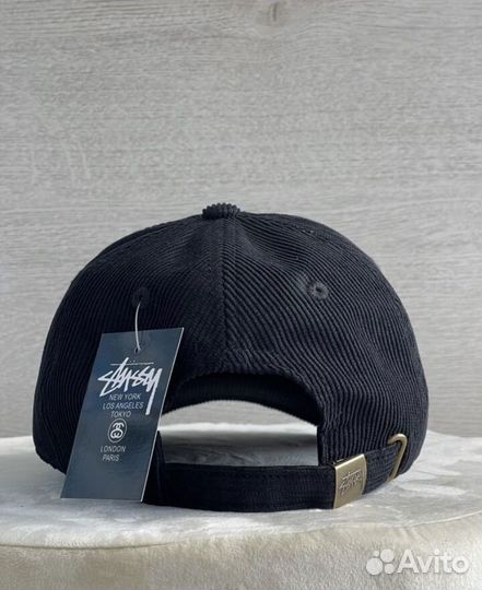 Кепка stussy вельветовая