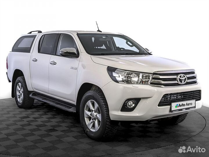 Toyota Hilux 2.4 МТ, 2019, 105 353 км