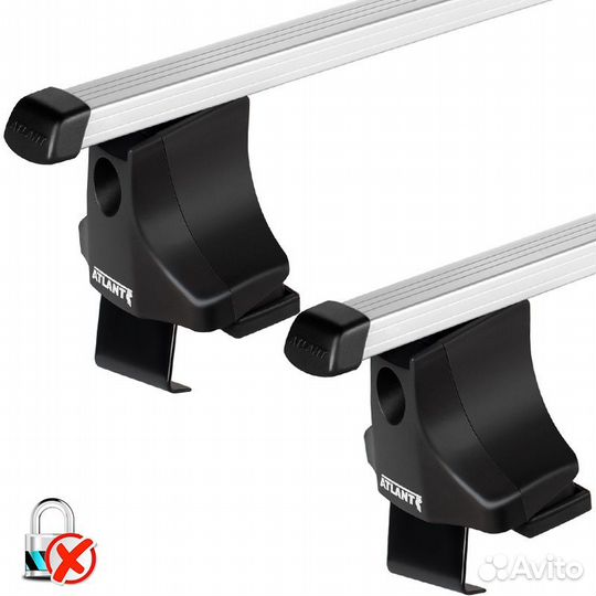 Багажник на крышу Mitsubishi Lancer Atlant 8809