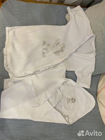 Крестильный набор для девочки 86- 98