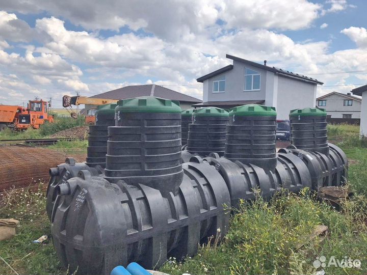 Септик эко Аквабокс 7 для дачи