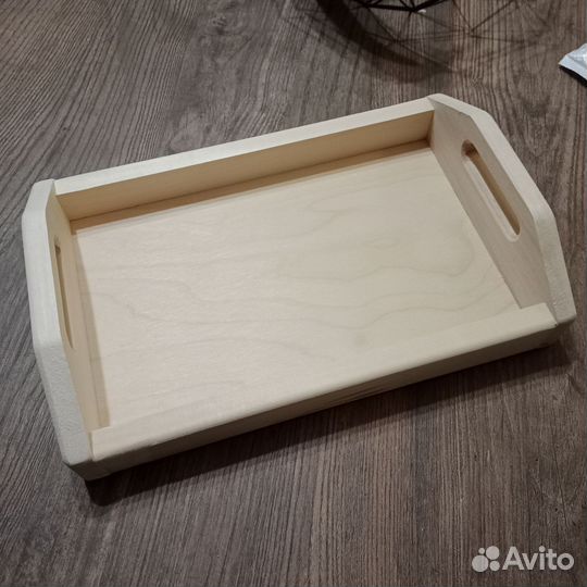 Поднос деревянный, необработанный