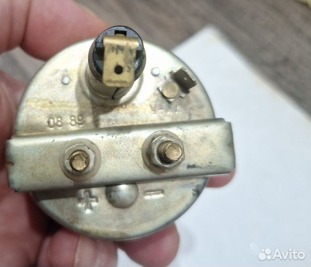 Амперметр СССР (указатель тока на 30) газ.маз.кавз