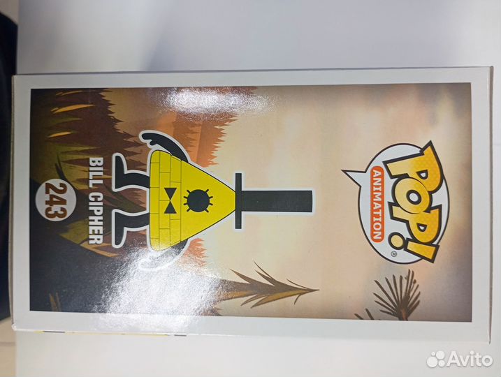 Funko pop gravity falls bill cipher 243 chase