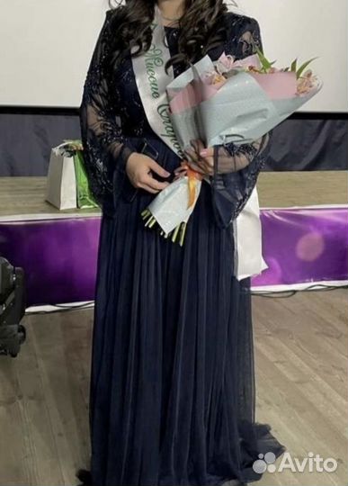 Платье вечернее в пол