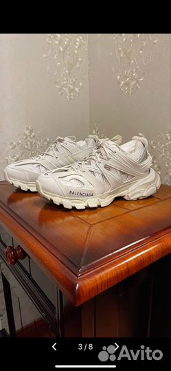 Balenciaga track white