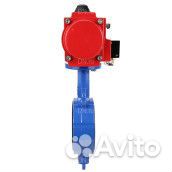 Затвор дисковый поворотный DN.ru WBV3432N-2W-Fb Ду125 Ру16, корпус - сталь WCB, диск - сталь 316L, у