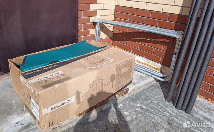 Батут - Hexagonal 240 на 130 кг