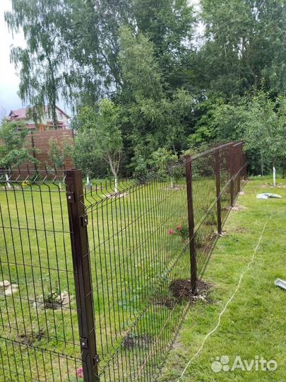 Сетка для забора 3D