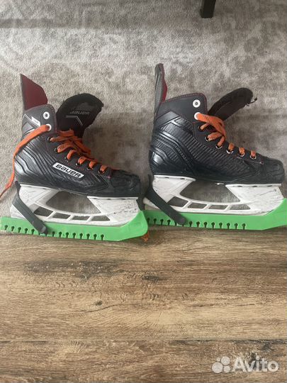 Коньки хоккейные детские 34 размер bauer