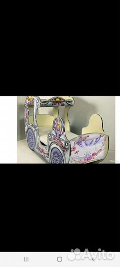 Детская кровать карета