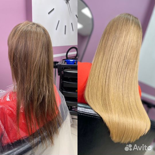 Наращивание волос