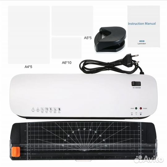 Домашний, офисный ламинатор. Комплект