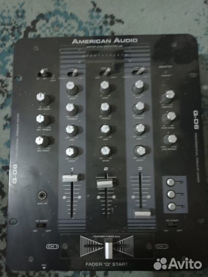 Q-D6 профессионсльный звуковой микшерный пульт