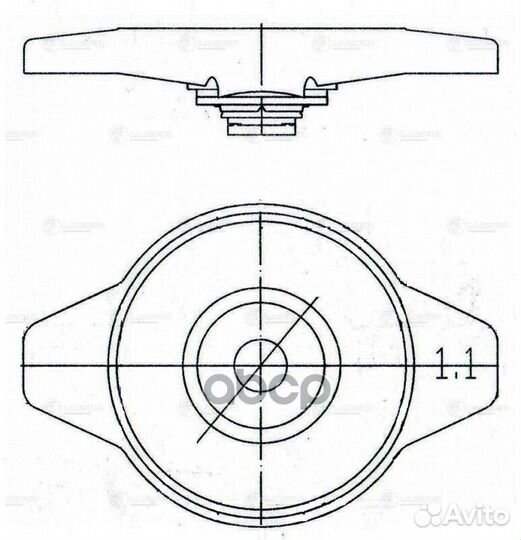 Крышка радиатора Toyota Suzuki Subaru Mazda Honda