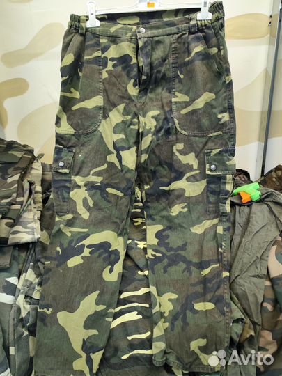 Брюки камуфляж милитари