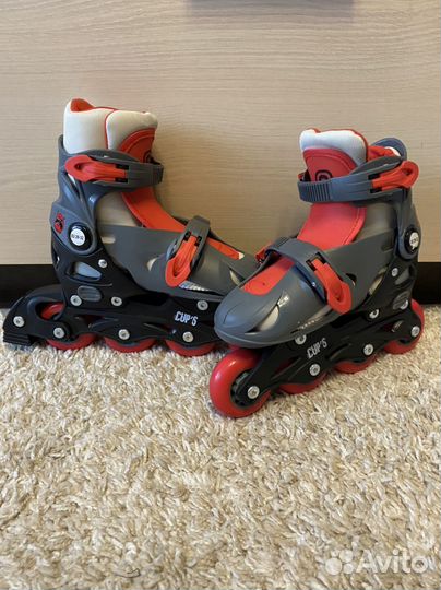 Роликовые коньки детские раздвижные