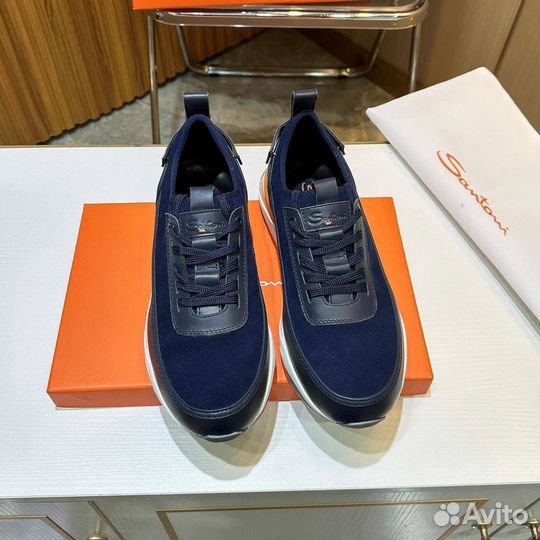 Кроссовки мужские santoni