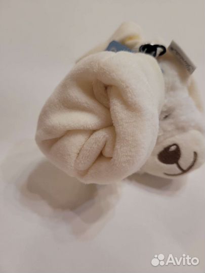 Варежки двойные флисовые 12-18 мес