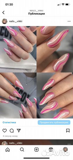 Маникюр гель лак