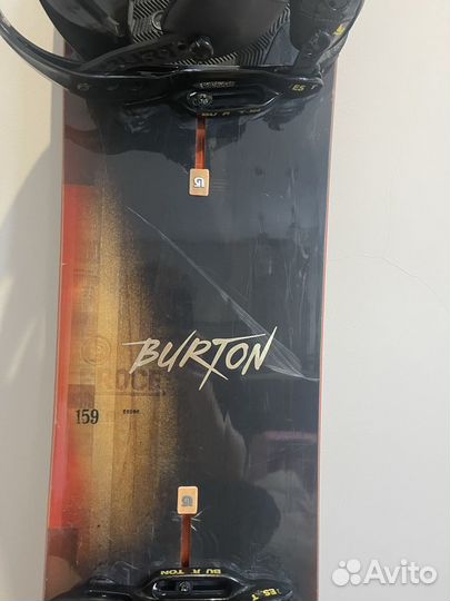 Сноуборд burton process 159 комплект mission