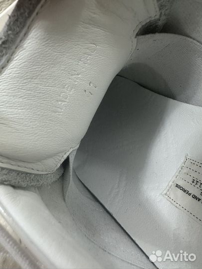 Кеды Maison Margiela Replica Patent White