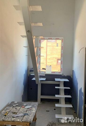 Лестница из листового металла