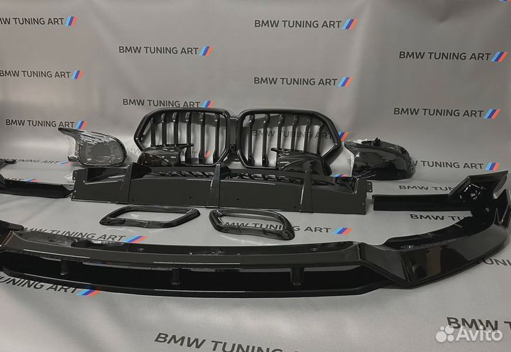 Обвес perfomance bmw x6 g06 дорестайлинг глянец