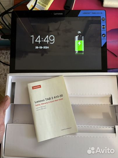 Планшет lenovo tab2 a10 30