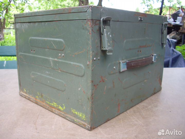 Армейский металлический ящик 003