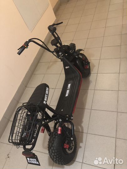 Электроскутер White siberia mini r 1200w