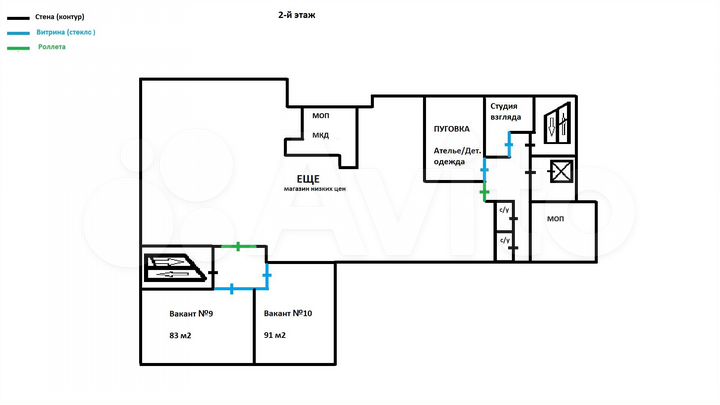 Торговая площадь, 70 м²