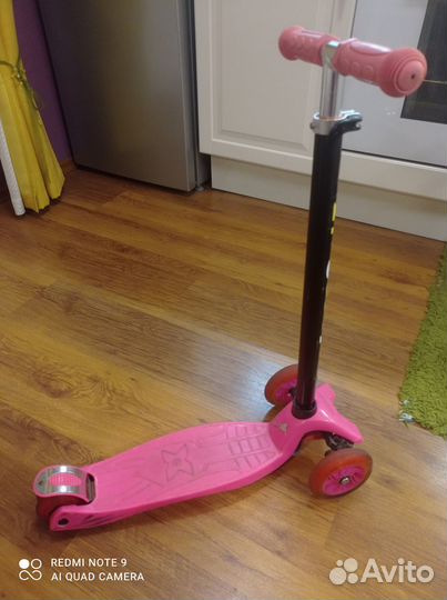 Самокат детский трехколесный micro