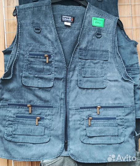 Жилетка безрукавка мужская