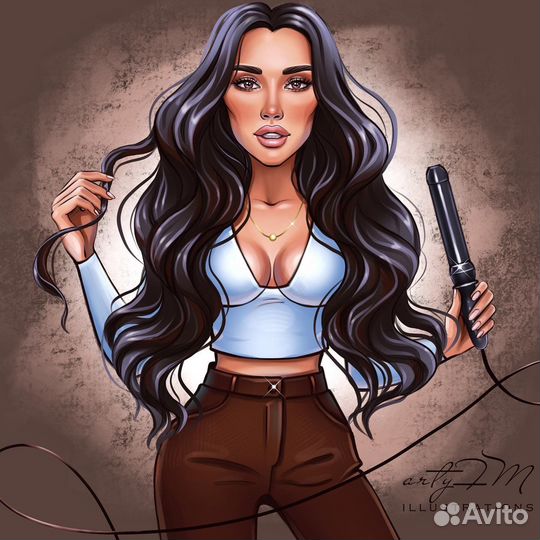 Логотип, портрет, стикеры, аватарка