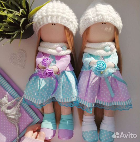 Интерьерные куклы тильда