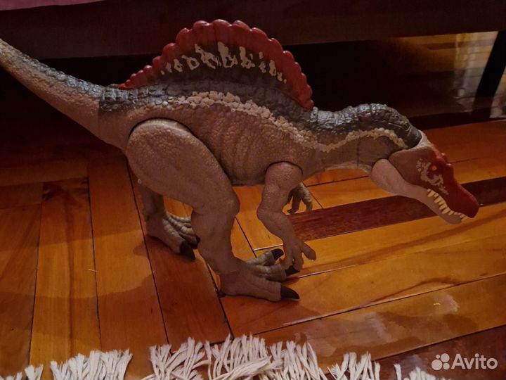 Игрушка спинозавр mattel